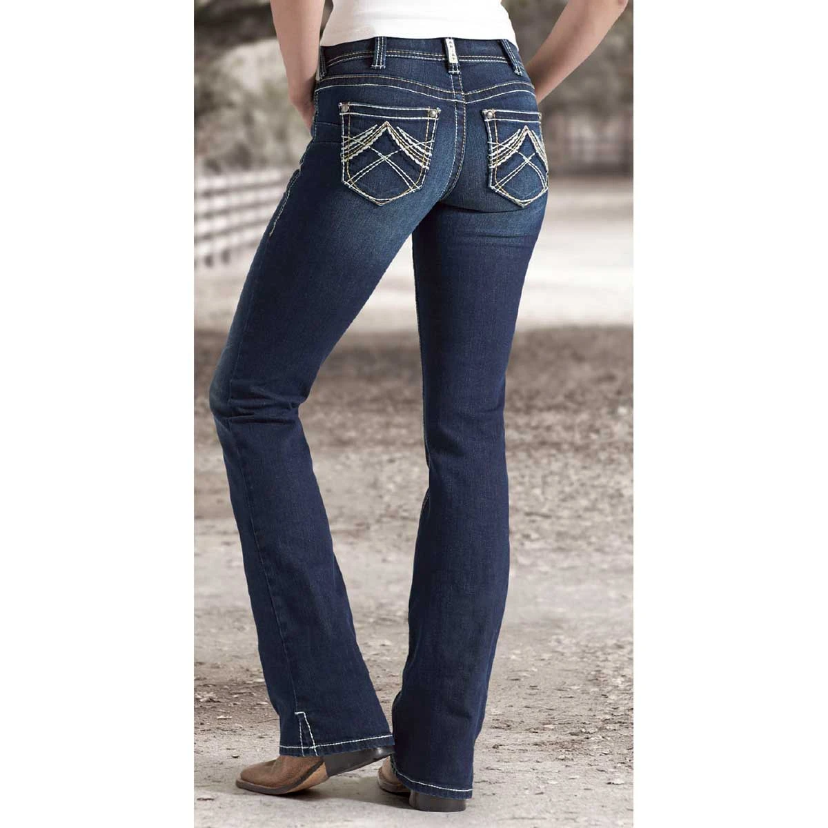 REAL Whipstitch Womens Riding Jean 2 REAL Whipstitch Womens Riding Jean - Image 2