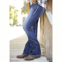 Ariat REAL Rosa Stretch Fashion Boot Cut Ladies Jean -Equestrian Supplies Sale 10027713 c1131 alt1