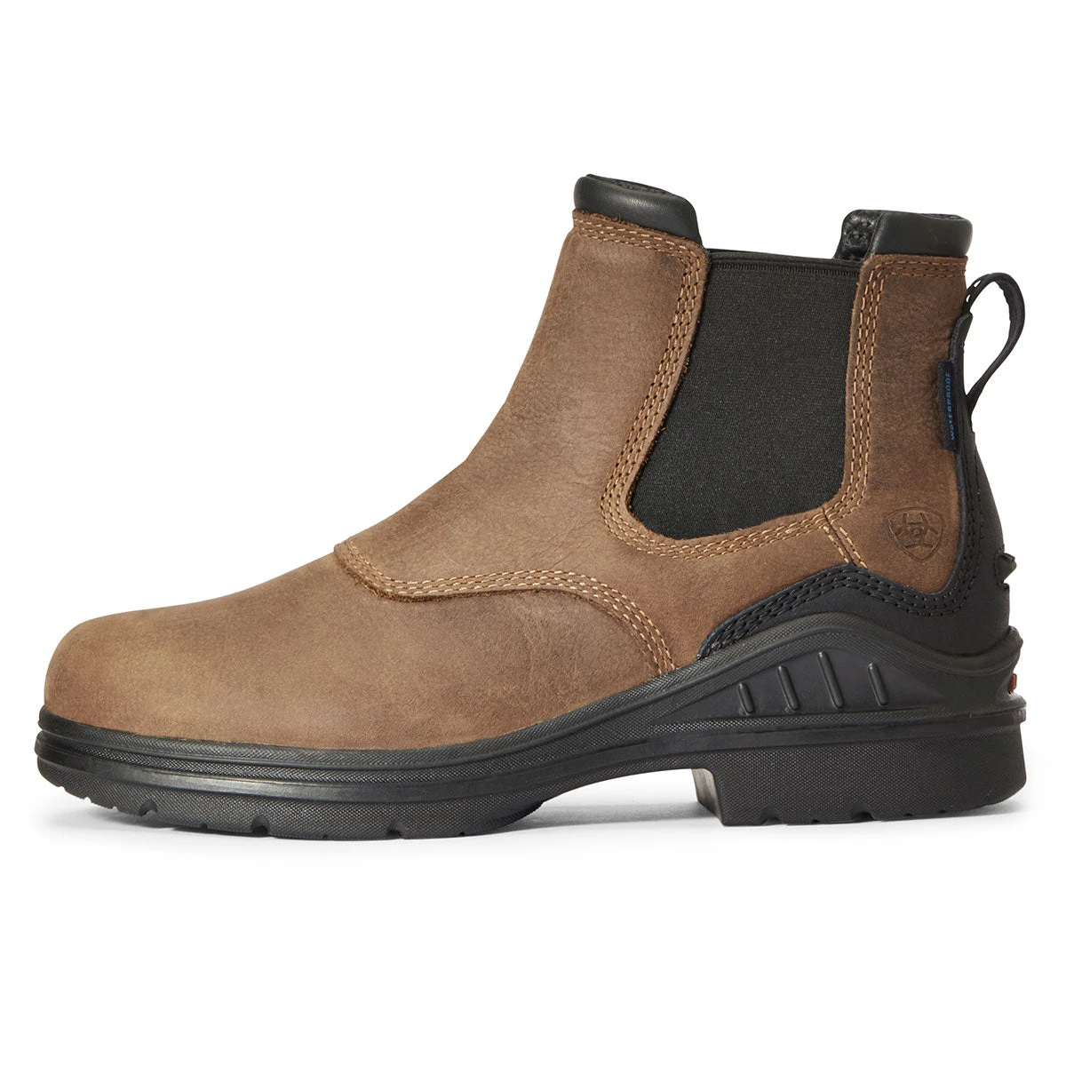 Ariat Barnyard Twin Gore II Ladies Paddock Boot - Antique 2 Ariat Barnyard Twin Gore II Ladies Paddock Boot - Antique - Image 2