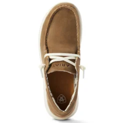 Ariat Hilo Ladies Casual Shoe - Brown Bomber -Equestrian Supplies Sale 10038484 c1109 alt2