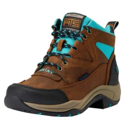 Ariat Terrain H2O Ladies Endurance Riding Shoe - Turquoise