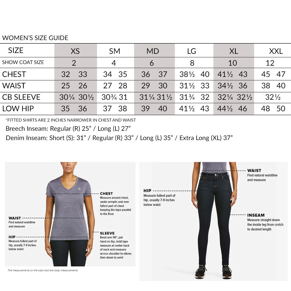 Ariat Tri Factor Frost Insulated Ladies Breeches 5 Ariat Tri Factor Frost Insulated Ladies Breeches - Image 5