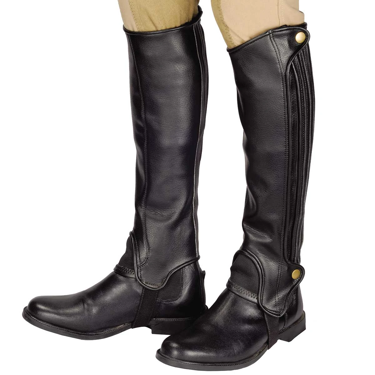 TuffRider Grippy Grain Half Chap 1 TuffRider Grippy Grain Half Chap