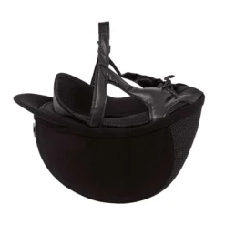 Charles Owen AYR8 Plus Helmet In Black Microsuede -Equestrian Supplies Sale 105ayr8p c1105 alt3