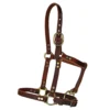Quiet Creek Riveted Leather Foal Halter