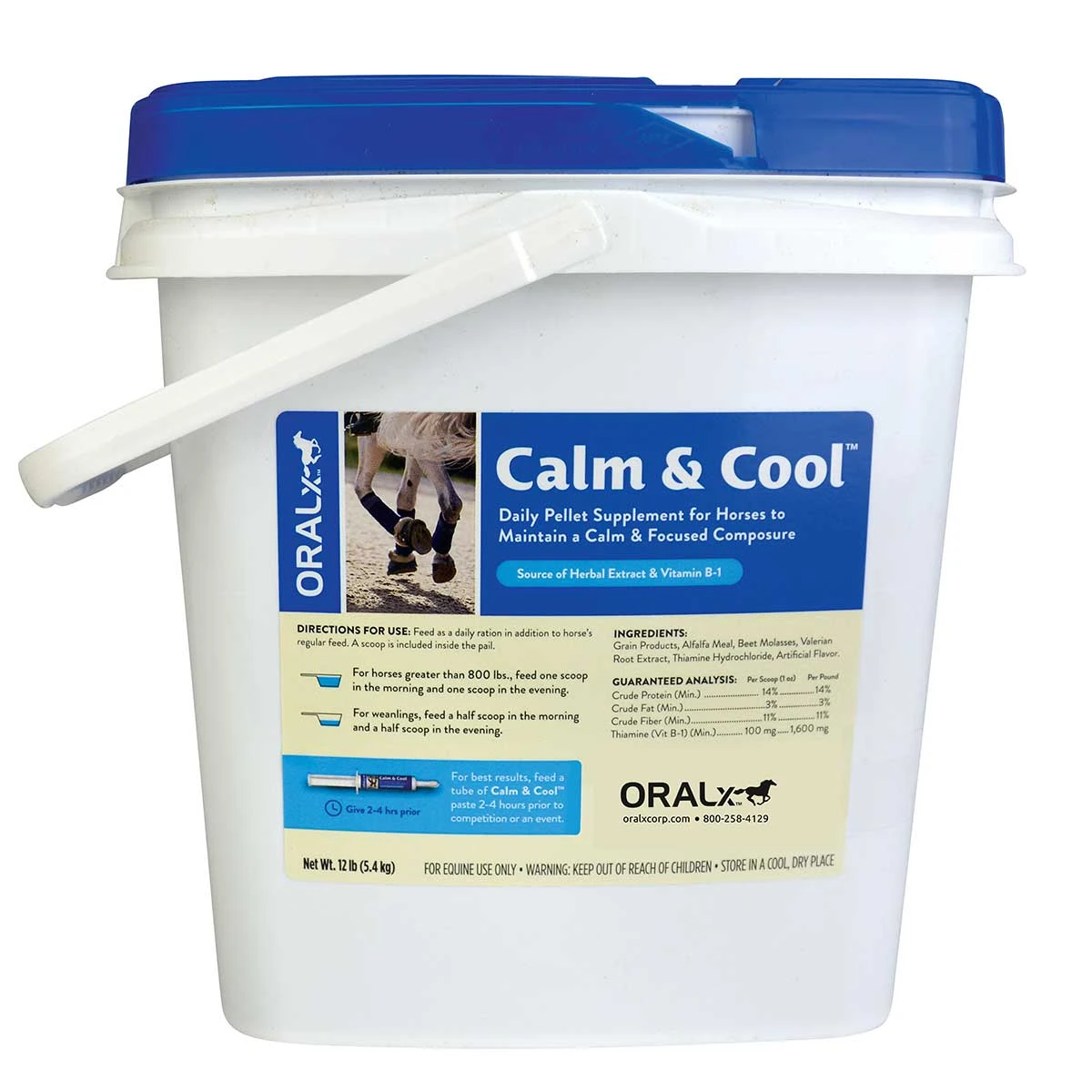Oralx Calm And Cool Pellets 12 Lb 1 Oralx Calm And Cool Pellets 12 Lb