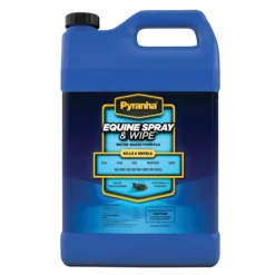 Pyranha Equine Spray & Wipe Insect Repellent Gallon