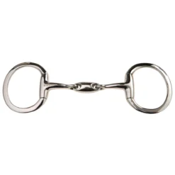 Korsteel Stainless Steel Oval Link Eggbut Snaffle