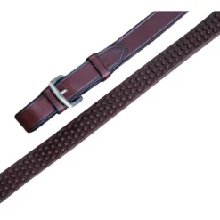 KL Select Red Barn Pebble Grip English Reins 6 KL Select Red Barn Pebble Grip English Reins -Equestrian Supplies Sale 19310kl c1109