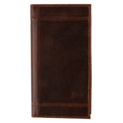 Justin Rodeo Russet Leather Mens Wallet