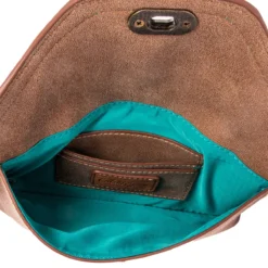 Catchfly Small Clutch Brown And Leopard -Equestrian Supplies Sale 22018841leo c1328 alt2