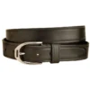 Plain English Stirrup 1.25 Inch Black Unisex Belt
