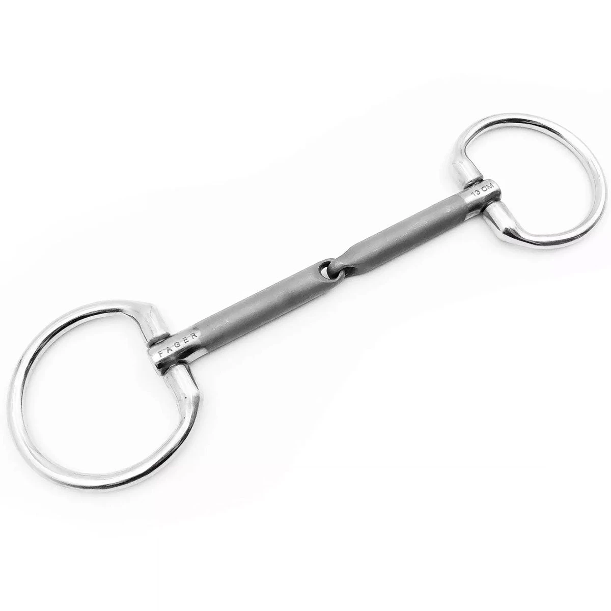 Fager Kasper Sweet Iron Bradoon Fixed Ring - Test Ride Bit 1 Fager Kasper Sweet Iron Bradoon Fixed Ring - Test Ride Bit