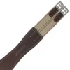 M Toulouse Shaped Leather Overlay Girth
