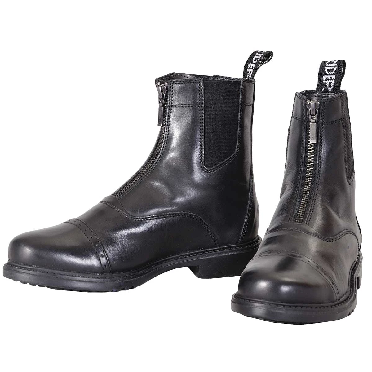 TuffRider Baroque Front Zip Kids Paddock Boot 1 TuffRider Baroque Front Zip Kids Paddock Boot