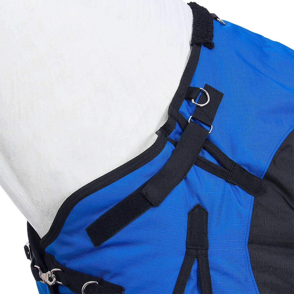 Tough 1 Bellyband 1200D Turnout Blanket With Snuggit Neck 250 Gm 5 Tough 1 Bellyband 1200D Turnout Blanket With Snuggit Neck 250 Gm - Image 5