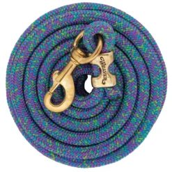 Weaver Leather Weaver Mosaic Poly Lead Rope With Solid Brass Snap 10ft -Equestrian Supplies Sale 35 21mw c1157 2a29e95c dd9a 486b a601 29afe5dfebee