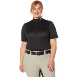 Kerrits Ice Fil Lite Short Sleeve Show Shirt -Equestrian Supplies Sale 40422k c1105 alt1