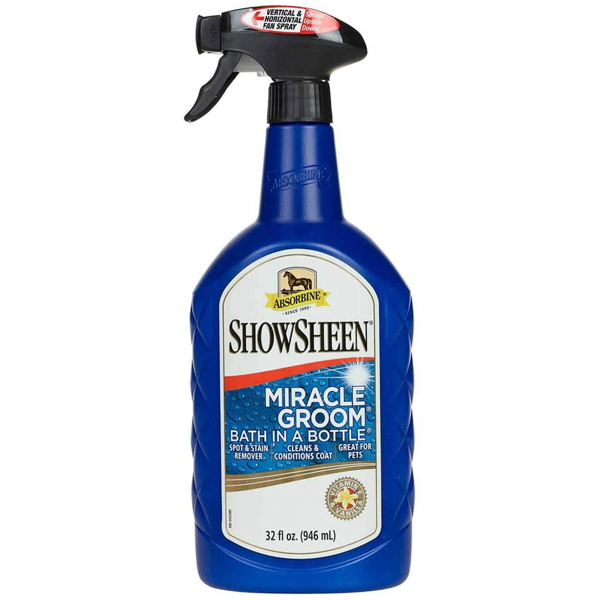 Absorbine ShowSheen Miracle Groom Spray 32 Oz 1 Absorbine ShowSheen Miracle Groom Spray 32 Oz