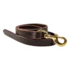 Quiet Creek Leather Lead With Brass Snap