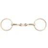 AlBaCon French Link Loose Ring German Silver Snaffle