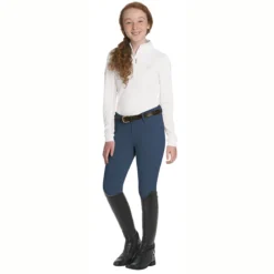 Ovation Euro Melange Knee Patch Girls Breech 9 Ovation Euro Melange Knee Patch Girls Breech -Equestrian Supplies Sale 470184 c1146