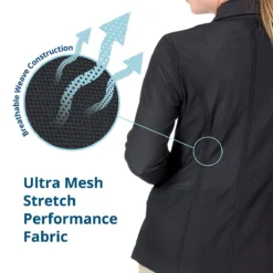 Ovation AirFlex 3 Button Ladies Show Coat -Equestrian Supplies Sale 471043 c1146 alt2