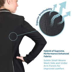 Ovation Hybrid Euro Ladies Show Coat -Equestrian Supplies Sale 471157 c1105 alt4