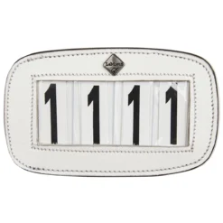 LeMieux Leather Saddle Pad Number Holder - 4 Number