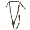 Tory Leather Hunt Breastplate Brass Hardware