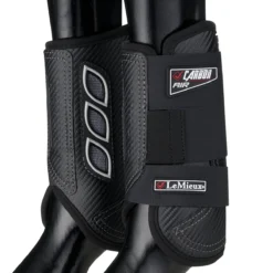 LeMieux Carbon Air XC Boots - Black Front