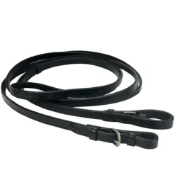 KL Select Red Barn Curb Rein - X-Long