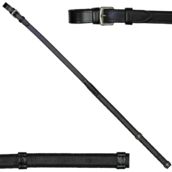 KL Select Red Barn Monkey Grip English Reins