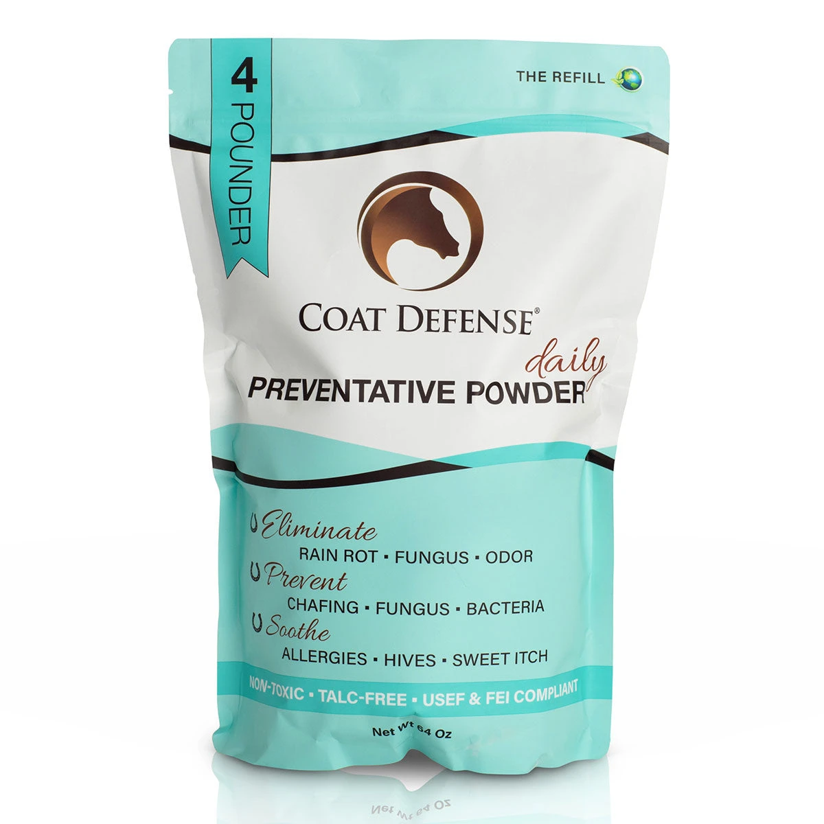 Coat Defense Daily Prevent Powder Refill Bag 4 Lb 1 Coat Defense Daily Prevent Powder Refill Bag 4 Lb