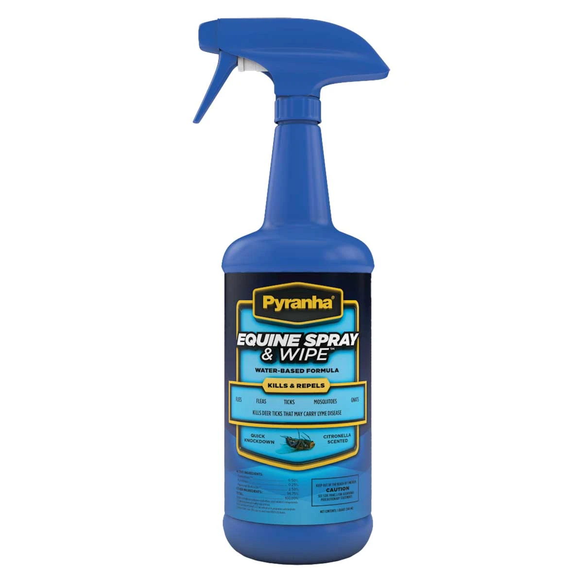 Pyranha Equine Spray And Wipe Insect Repellent 32 Oz Spray 1 Pyranha Equine Spray And Wipe Insect Repellent 32 Oz Spray