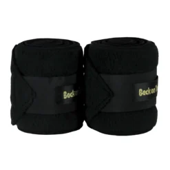 Back On Track Therapeutic Ceramic Black Polo Wraps Pair