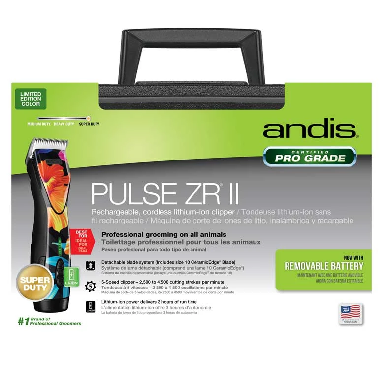 Andis Pulse ZR II Cordless Detachable Blade Clipper 2 Andis Pulse ZR II Cordless Detachable Blade Clipper - Image 2