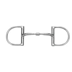 Myler English Dee Comfort Snaffle 5in No Hooks Mb01 - Test Ride Bit