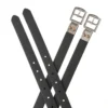 Wintec Slimline Stirrup Leathers Black 140 Cm