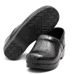 Dansko Professional Stapled Ladies Clog Black Tooled -Equestrian Supplies Sale 906020202 c1105 6a655fbc f10a 4315 b2ec eb1ced5e5c77
