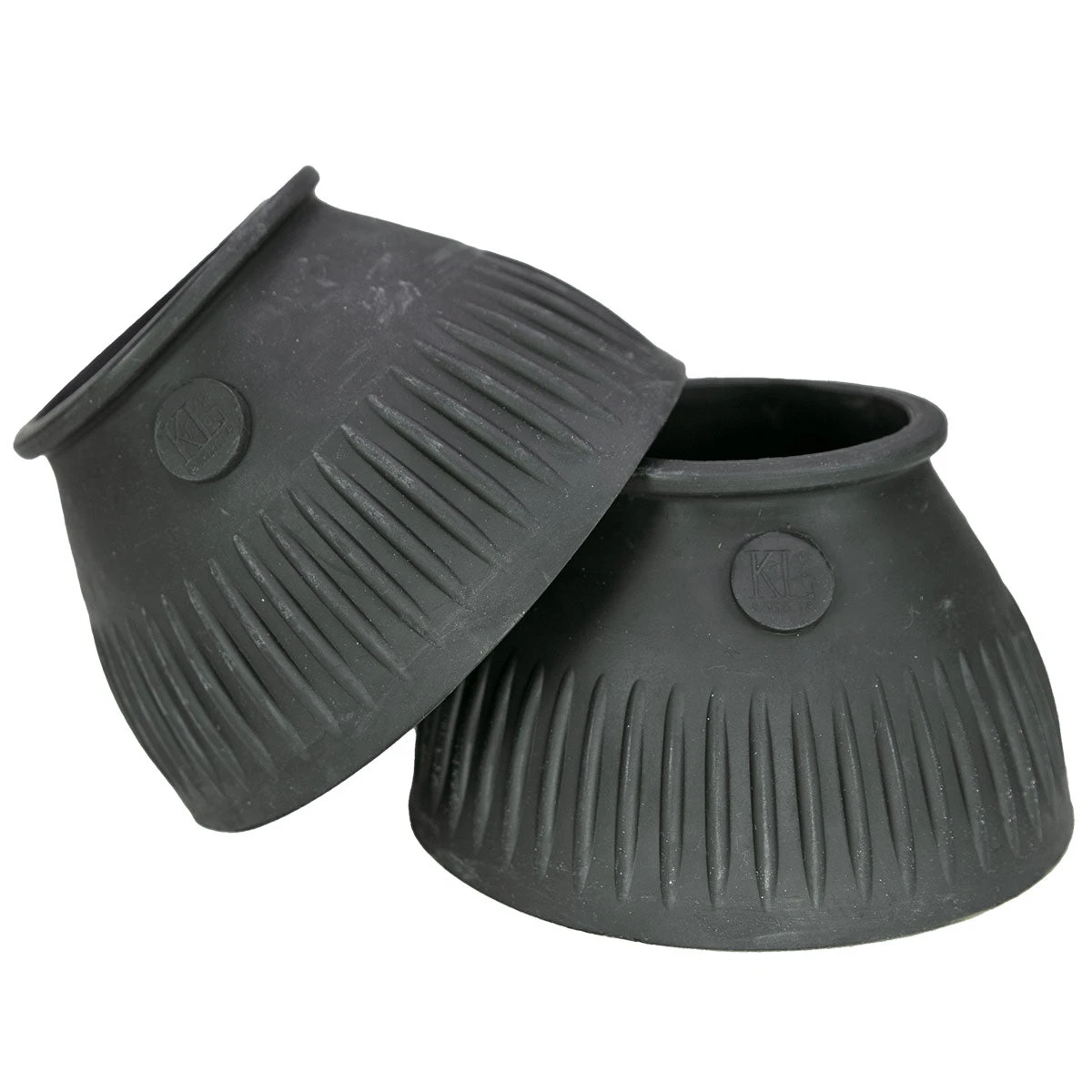 KL Select Italian Ribbed Pull-On Bell Boots 2 KL Select Italian Ribbed Pull-On Bell Boots - Image 2