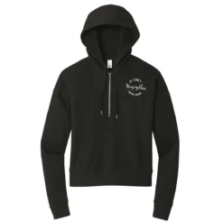 If I Cant Bring My Horse Ladies Fleece Quarter Zip Hoodie