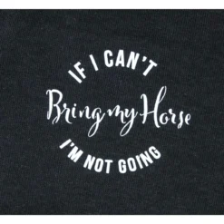 If I Cant Bring My Horse Ladies Fleece Quarter Zip Hoodie -Equestrian Supplies Sale bd1311 c1105 alt3