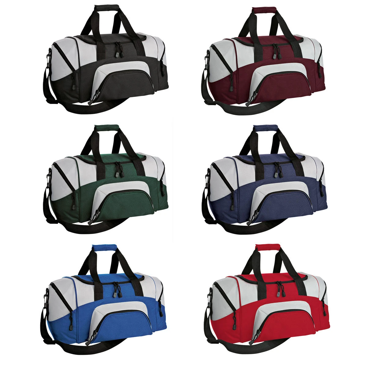 Small Sport Duffle Bag With Text And Small Logo 2 Small Sport Duffle Bag With Text And Small Logo - Image 2