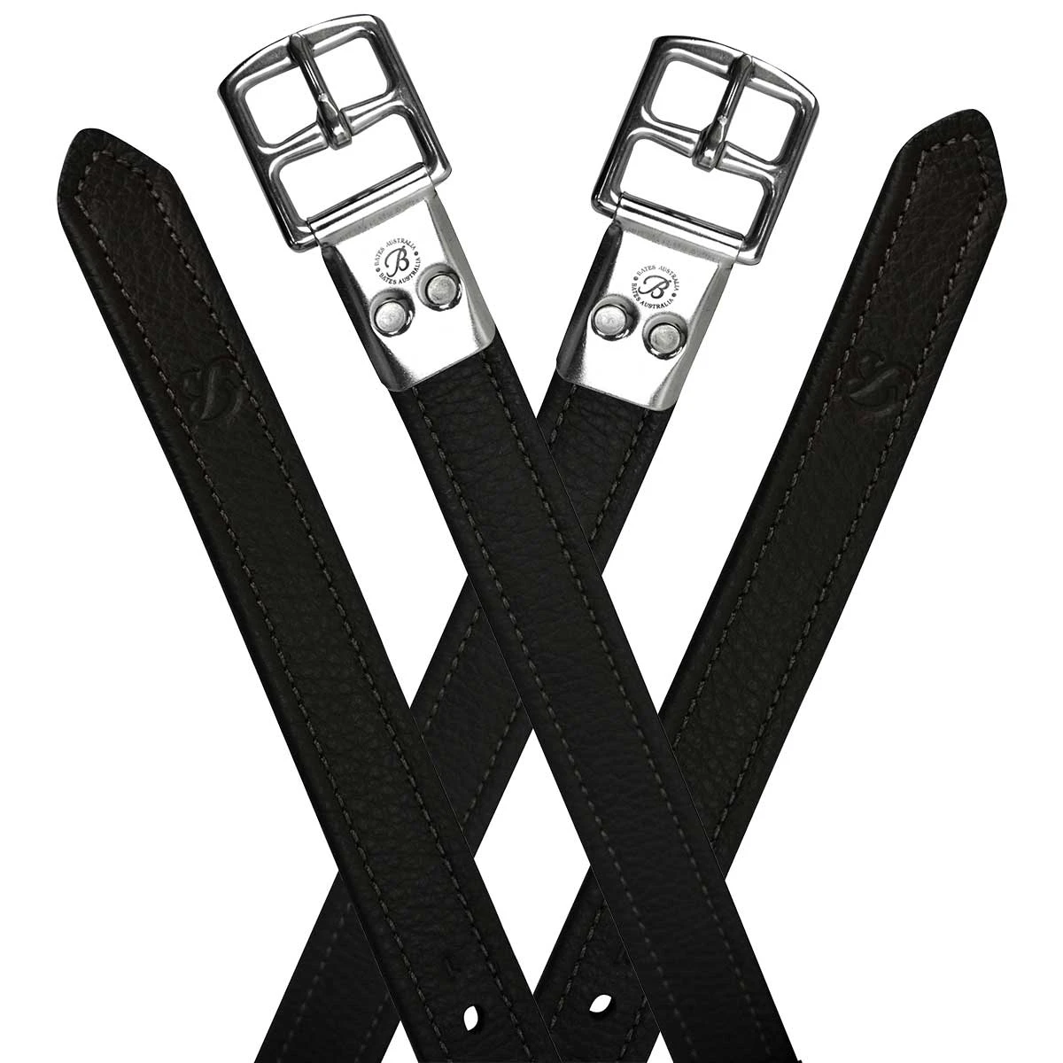 Bates Soft Covered Stirrup Leathers 2 Bates Soft Covered Stirrup Leathers - Image 2