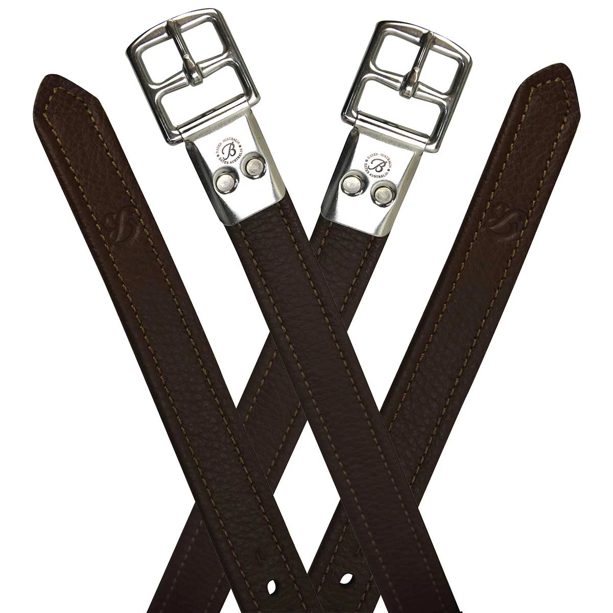 Bates Soft Covered Stirrup Leathers 3 Bates Soft Covered Stirrup Leathers - Image 3