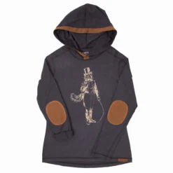 Chestnut Bay Rider Lounge Ladies Hoodie - Artful Dodger