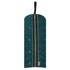 Chestnut Bay Quilted Bridle Bag - Hunter Plaid