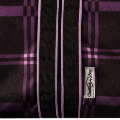 Chestnut Bay Quilted Lined Bridle Bag - Black Plaid -Equestrian Supplies Sale cb9210 c1105 alt4