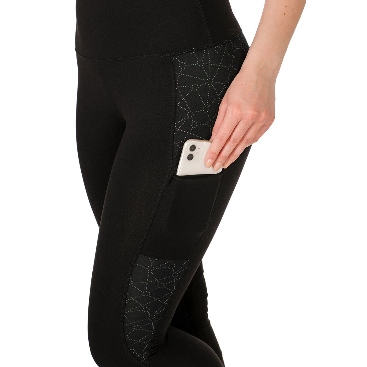 Horseware Ireland Horseware Aveen Reflective Knee Patch Ladies Tights 3 Horseware Ireland Horseware Aveen Reflective Knee Patch Ladies Tights - Image 3